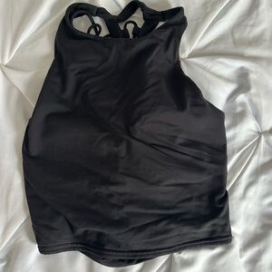Women’s Alo Black Workout Top size medium